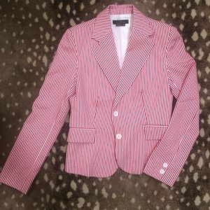Seersucker blazer